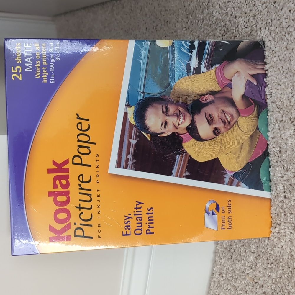 Kodak Photo Paper 8 1/2 x 11” NWT